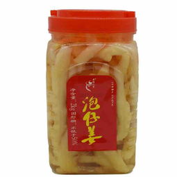 老壇人家泡仔姜2kg腌制泡菜四川特產(chǎn)眉山泡菜生姜嫩姜咸菜鹽酸菜